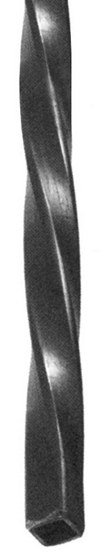 118/F/6 jekl kroucený 20x20 mm