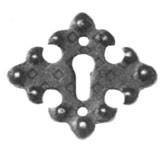 170/A/10 Nábytkové kování na klíč 43x49mm