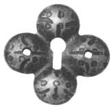 170/A/9 Nábytkové kování na klíč 48x48mm