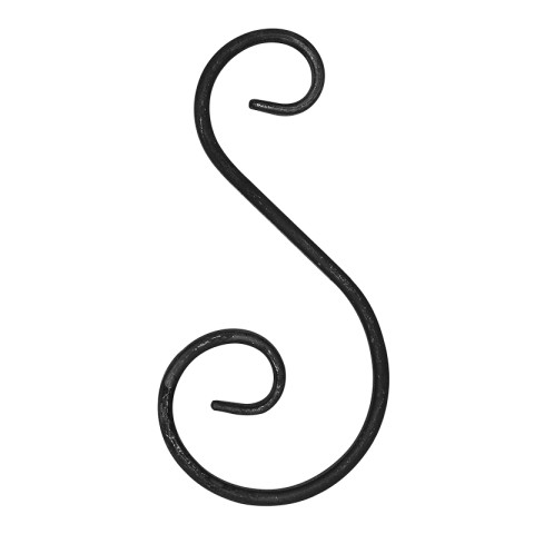 KC025AH Spirála s ozdobou 12x6,170x80.