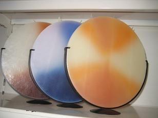 Mramorová svíčka se stojánkem aromatizovaná,n