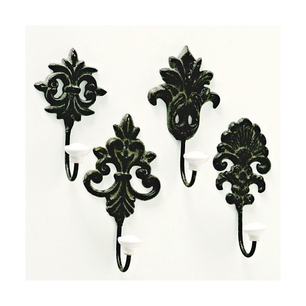 Věšák kov 1 háček 15cm